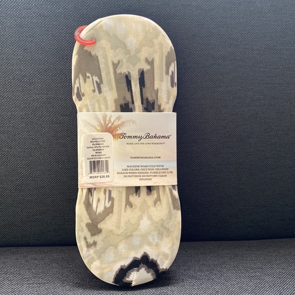 Tommy Bahama Low Cut Liners Socks - Picture 3 of 4